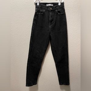 Zara black jeans size 0